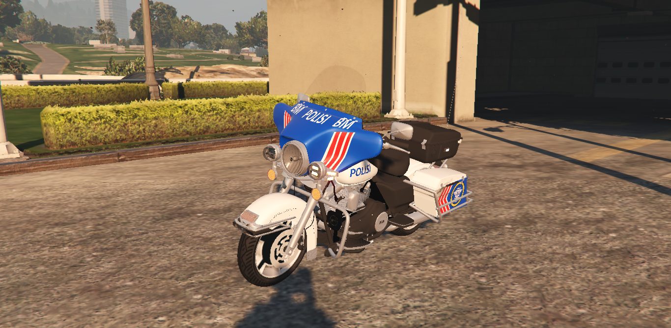  Harley  Davidson  Indonesia  Police Motorcycle GTA5 Mods com